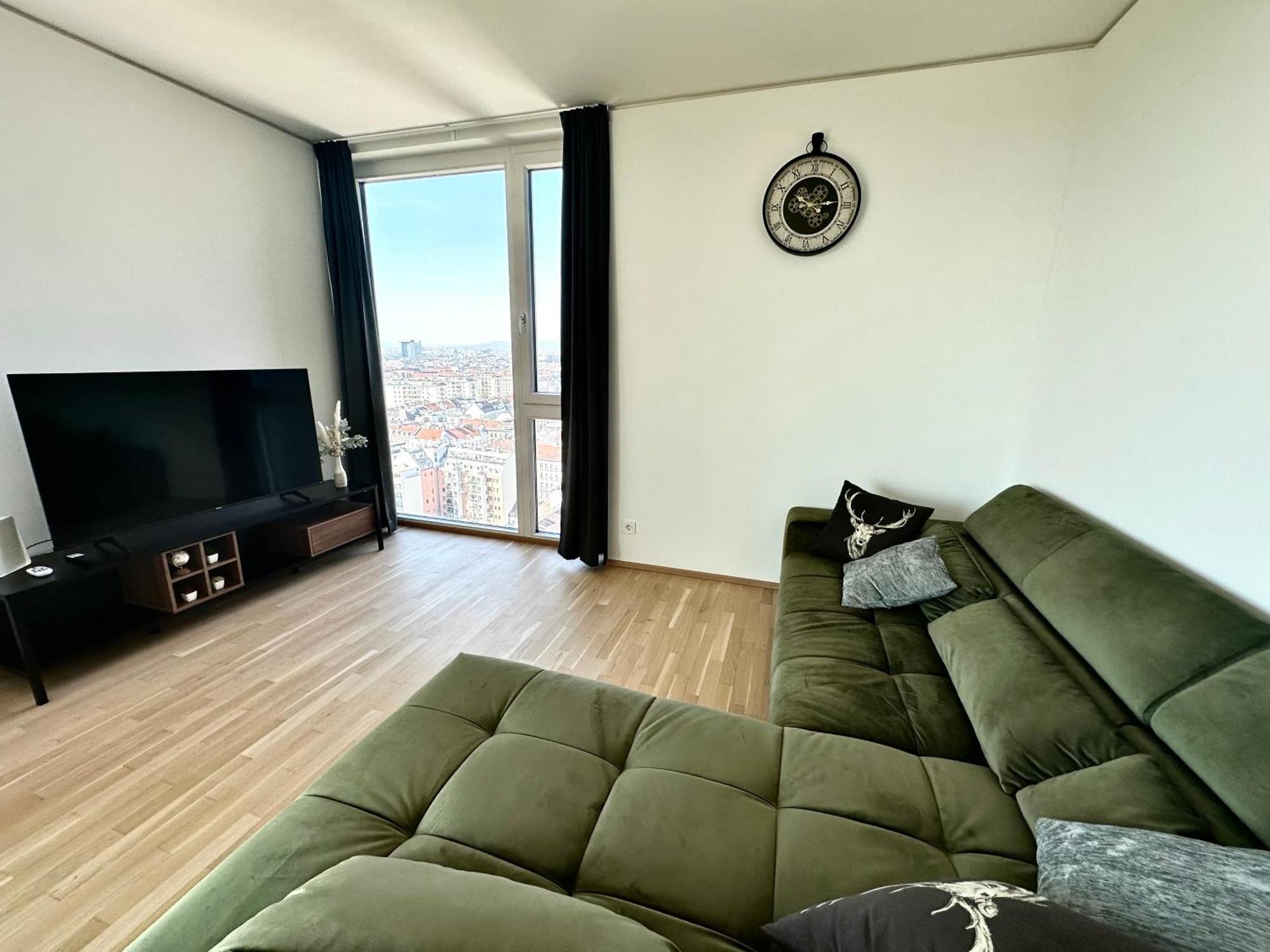 Panorama Sky Apartment I Rooftop Pool I Metro Station 비엔나 외부 사진