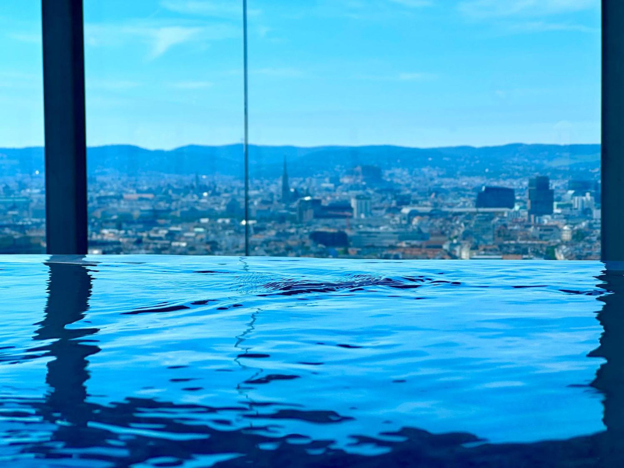 Panorama Sky Apartment I Rooftop Pool I Metro Station 비엔나 외부 사진
